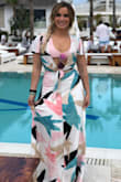 This two-piece maxi set is perfect for a vacation getaway. The fabric is light and airy, I paired it with a light pink bikini top and wore it to a daytime club/beach party in Marbella. It was the perfect outfit for the occasion! - Emily C.
