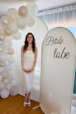 I bought this for my bridal shower, and it was perfect. It is comfortable, and I received so many compliments. - Olivia S.