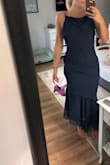 It fit a little weird and the zipper pokes out and doesn't lay flat against my body. So one side looks strange. Something about it was just off! Didn't end up wearing it to the wedding I got it for. - LaRae D.