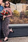 I wore this for my VERY low key, city hall marriage ceremony and it was unique and fun. I have a smaller waist with very wide hips and a huge butt, and it fit my curves just right! - Rachel M.