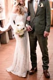 Everyone loved this dress on me, but I couldn't lift my arms high enough to touch the top of my head (photo is the highest I could go) - the sleeves had zero stretch, unlike the rest of the dress. - Jennifer G.