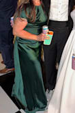 Not only did I feel sexy in this dress, but I got SO many compliments! I was worried about it being backless because I'm larger-chested, but boob tape - the real hero here - said "hold my beer and I'll hold these cans". Not only did it get the job done, but it showed off. The dress, the tape, and the girls all stayed put while I dropped it like it's hot on the dance floor late into the night! - Carly R.