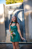 I am usually a small, but after looking at the reviews, I got a medium, and I'm so happy I did it fit perfectly!! Absolutely loved it; no other person at homecoming with the same dress. SO many compliments! Perfect for the price and is just so flattering - Elaina O.