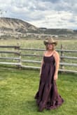 If you're looking for the most perfect fall wedding guest dress, look no further. The amount of compliments I received was amazing! I truly felt great in this dress. The dress is LONG so I did need to have the front hemmed but chose to keep the back longer, which was perfect. - Jessica M.