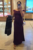 Fits well, the waist wraps around you beautifully, and the shoulders look elegant. - Konye A.