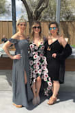 I bought this dress for a spring wedding that my husband and I attended. It was perfect. Super comfy and fit perfect. I was stuck on ordering a small or a medium and feel like the small would've fit too but the medium was awesome. - Abby S.