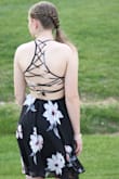 This dress is absolutely incredible, it flows perfectly and is not too tight. It looks fabulous and is not too thick or too thin. The one thing is, that the strings were a little too long, but that was easily fixed. - Shannon B.