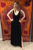 This dress is amazing!! It runs pretty true to size. I normally wear a small and I sized down because the was a pucker in the side straps. The XS fit perfectly!! - Chloe W.