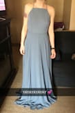 I bought this dress for my sister for my wedding and it fits her PERFECTLY!!
We are so happy with the colour and style! Only alterations we have to do is the bottom for length!
Straps are adjustable and that helps soooo much! - Ariel P.