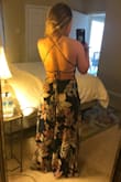I've ordered one other dress that leaves a little to be desired but this dress is adorable! Wayyyyy too long, but fits everywhere else perfectly. I was a little worried because I'm a little busty for being so short but it covers and the fabric is thick enough to wear it without a bra. (Which is normally a no no). I took it to get tailored and got about 6 inches cut off the bottom and put a slit in it for a little more air flow. Love it! - Ariel L.