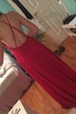 I bought this dress for prom and it is perfect!! It fits true to size, the material feels very nice, and is overall great for the price!! I also love that the straps are adjustable - Rachel S.