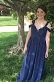 It was a little long but I'm short so I was expecting that. Everything else fit perfectly! Many people complimented on the dress saying how much they loved it! - Olivia R.