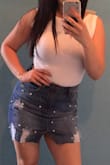 Love this as a basic piece. Goes well with any type of bottoms , casual or more dressed up looks. The material isn't thin which I love and didn't stretch out when I washed it. - Vanessa S.