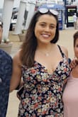 This dress is beautiful, I love the material and style. The only thing I would change is the height of the slit, in the breeze, it can show a lot more leg than you'd like to! Other than that, I wouldn't change a thing. - Amanda G.