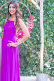 I had a special bday celebration coming up and picked this dress in magenta. This dress surpassed my expectations...gorgeous color, perfect fit. - Shraddha R.