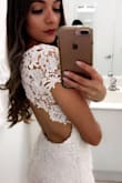 I got size XS and it was perfect, it fits true to size. Love it! - STEPHANIE M.