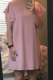 This dress is super cute! It's a great shift dress that you can dress up or down. The sleeves add a nice detail to the dress. - Lisa J.