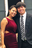 This dress was beautiful! I had so many compliments. It was a little long when I ordered it, so I got it hemmed, but overall it fit like a gem. I was concerned with my boobs being too big for the dress, but it has enough stretch to it. Great quality for any event! - Jasmine S.