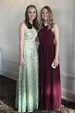 I loved the dress! It was simple yet elegant. I could wear different types of jewelry with it. It was very comfortable and the color was great with my skin tone. I was glad I could wear this dress to my last prom of high school. It was of good quality and good price. Thank you! - Nancy T.