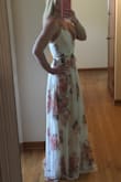 I have been stalking this dress waiting for a small to come back in and I scooped it up as soon as one came in.  This dress was supposed to be for my bridesmaids but I ended up ordering an extra for myself because I LOVE IT SO MUCH!  This dress isn't for everyone, and the sizing is a bit off.  My bridesmaids that are blessed on top, had a harder time fitting into this dress.  One of my bridesmaids would normally be a small, she had to order a medium, for another bridesmaid who would normally be a medium has to order a large or xlarge just to fit her chest.  I am normally between a small and a medium and the small fit really nicely.  I may have to wear some tape around the chest area because it is still a bit loose up there, but the dress is absolutely gorgeous and I will alter it where needed!  Now Lulu's just needs to get a new shipment in for this dress so we can order some more! - Kimberly H.