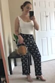 This is the comfiest bodysuit I have ever put on! Because the straps can me tied yourself I imagine it would work for most (if not all) body types! It is super cute tucked into jeans or harem style pants! - Jamie G.