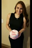 Wore this dress for my birthday! It was literally the perfect dress and I received so many compliments! This dress is extremely comfortable plus it has pockets! The slit on the side is high but that was one of my favorite parts of the dress! I would recommend ordering a bigger size, but I like my clothes to not be tight around my midsection! - Alexis T.