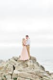 I wore this dress for my engagement photos and absolutely loved it! It's very flattering and fits true to size. The flowy material looked beautiful blowing in the wind on the beach. I can't wait to wear this dress again! - Nicole L.