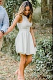 Loved this dress! was perfect for my engagement pictures and fits true to size!!! - Karlie N.