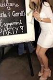 Wore this for my engagement party and received so many compliments! This dress was super comfy and stretchy!!! A little snug in the chest area but since I'm petite I still need an XS even if the girls are a little squished. - Karlie N.