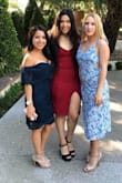 Fits perfect, true to size. Beautiful color in person. Wore this dress to a family wedding and received many compliments! The side sleeves added a nice touch to this dress, and made it more beautiful and classy for this wedding. Always shop Lulus for any event I go to and I will always continue to! - Brenda V.