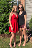 Love this dress it's very cute but the straps do loosen as time does go on, or if you're moving a lot. Also it's slightly tight on the rib cage. Over all I recommend this dress!! - Taylor G.