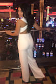 I wore this to a concert and felt like a million bucks. It's the perfect mix of classy meets sexy! It fit great and I got lots of compliments. I'm really short so even with heels I had to get it hemmed. Other than that it was perfect. - Nicol V.