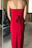 This dress is absolutely amazing! The color, the material everything about this dress is wonderful. I do not regret buying this dress at all, it's a little loose at my chest area but the rest fits perfectly. It was a little too long but I got it hemmed, all is well! :) HIGHLY recommend! - Michelle R.