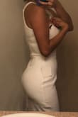 I bought this dress two days before my bridal shower with express shipping hoping it would fit nicely and it did! I love this dress now! - Rosy P.