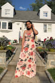 It was actually a beautiful dress! Back is a little loose but w a little adjustment it wasn't noticeable. Wore it to my prom, believe it or not but I received so many compliments. Sits on you perfectly if you get what I mean, it's so nice :) - Cristal G.