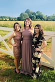 I bought this dress to attend a formal evening wedding.  It was spectacular!  It fit perfectly, and I felt lovely in it. I was a little worried about the color. I am very fair-skinned.  But, I received lots of compliments on the color and the dress itself.  I would recommend! - Catherine K.