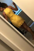 I was nervous about ordering a small because I have such large breast but small waist. After reading reviews I ordered a small and an so happy! There is no stretch to the material, just as a heads up, but it's not necessarily a bad thing! Love it and cannot wait to wear it to a wedding coming up! - Jacqueline V.