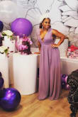 This dress is amazing, I wore it for my bridal shower and received so many compliments. The material was flattering and I didn't want to take it off. - Tenneisha S.