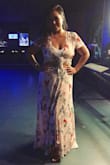 LOVE LOVE LOVE this dress! Purchased it for an outdoor summer wedding last week, rushed the shipping & it came right on time! I got so many compliments that day I wanted to keep it classy so I wore a white bralette with the top & purchased the perfect sandal (also from Lulu's) that was super comfortable. Definitely recommend! - Maria V.