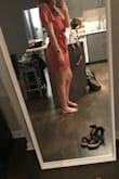 This dress is a bit too short for my everyday style but I'm keeping it to use as a swim cover up/vacation dress. Great for pear-shaped gals! - Sarah L.