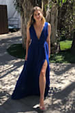 I purchased this dress for a formal wedding in CA. It fit perfectly and was very breathable so I didn't suffocate in the heat. I cannot wait for another excuse to wear it again! - Anna C.