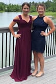 This dress was awesome! I wore it to my brother's wedding and I got soooo many compliments! Was just a little small but it worked out great! The color was great and I love this dress. Can't wait to wear it again! - Sarah D.