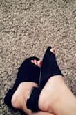 This is the first time I bought shoes from Lulus. I must say that I am very impressed by the quality at an affordable price. On first wear, the band around feet feels hard but on my second wear, it feels so much softer. Just take one wear to break in! The suede is soft and overall doesn't look cheap. - Chern W.