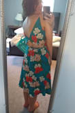 I had added this dress to my last order as an after thought, but it wound up being my favorite of the lot. I didn't want to take it off after trying it on. It's so bright and colorful, and soooo comfortable. The fact that it's a wrap dress just adds to it's functionality. As someone else commented, just do yourself a favor and buy this dress, you will not regret it! - Kimberly D.
