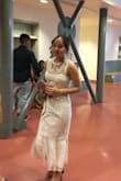 It was my daughter's first formal at the 8th grade graduation ceremony. She brightened up in the night. I can tell how happy she was... - Trinh H.