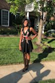 It was a great dress!!!!!! I sewed up the front a lil but because it was too low and inappropriate for my 8th grade formal, but other then that it was amazing and I LOVE it man. - Atty E.