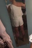 Perfect fit! Ordered a size Medium. Not too short not too long. A little too big on the strapless side. Obviously needs to be ironed but other than that no complaints!!! Absolutely recommend! This romper is perfect!!! - Hannah W.