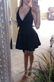 Sexy, good length. Hard to pull over my boobs, but looks nice once on. - Tianna B.