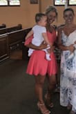 A little short but a perfect dress with a summer tan. - Keriann P.