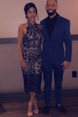 I'm usually a XS in Lulus dress but I think I would've ordered a size S. The dress almost didn't zip when it got to the top because the see through material that lines the top part didn't stretch. It was hard to get over my ribs . The only reason I didn't return it was because it was my only option and I had a wedding 3 days away. With the help of my husband I was able to get it zipped. Despite the trouble I got so many compliments at the wedding and social media about how pretty the dress was. I'm also short so the dress fit me mid- calf but I still loved the way it looked. - Johanna G.